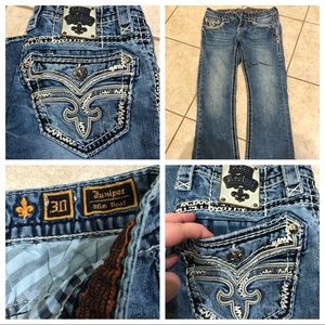 Mens Rock Revival Jeans